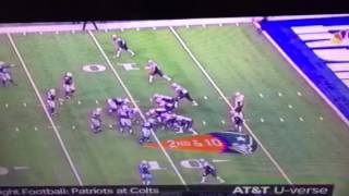 Colts Mike Adams Pick-Six Tom Brady: Anatomy Of A Play