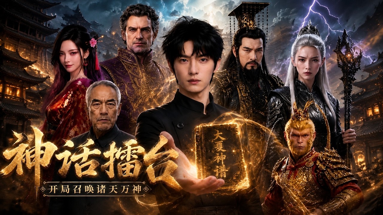 【高清全集】《神話擂臺，開局召喚諸天萬神》 #逆襲 #愛情 #甜寵 #反轉 #熱門短劇 #drama #爽劇 #電影 #精彩影視 #AI短劇