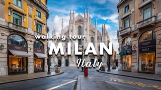 MILAN 🇮🇹 ITALY 🇮🇹 WALKING TOUR 4K