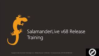 SalamanderLive v68 Release