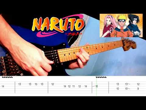 Naruto TAB: The Raising Fighting Spirit Guitar Cover