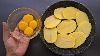 Just Add Eggs With Potatoes Its So Delicious/ Simple Breakfast Recipe/ Healthy Cheap & Tasty Snacks