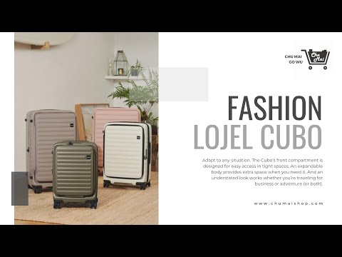 【Chu Mai】LOJEL C-F1627 CUBO 前開擴充箱 前開行李箱(三種尺寸)