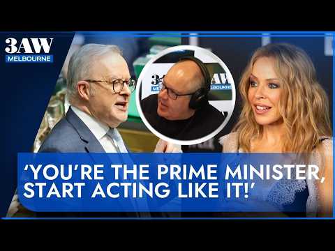 Anthony Albanese taken to task over Kylie Minogue podcast comments | 3AW Melbourne