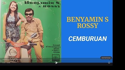 BENYAMIN S & ROSSY  -  CEMBURUAN