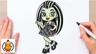 How To Draw Frankie Stein | Monster High screenshot 1