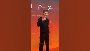 Austin Butler and part of the cast pose on the red carpet at the Paris premiere of Dune Part Two