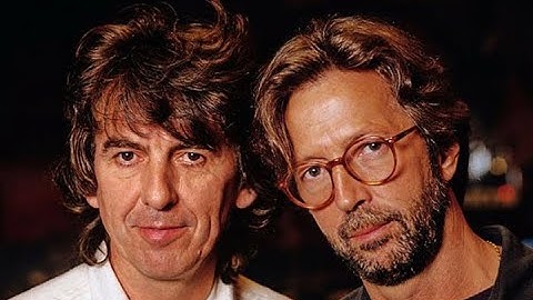 George Harrison & Eric Clapton - While My Guitar Gently Weeps (1987) (Live Gala) (Isolated)