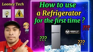 Tamang Paraan ng Paggamit ng Bagong biling Refrigerator ? #refrigerator