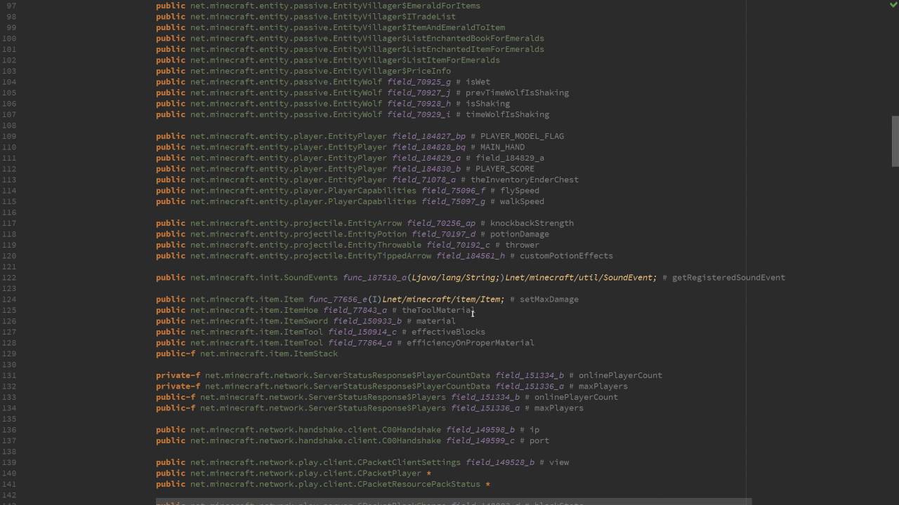Minecraft Dev for IntelliJ Access Transformer Goto Declaration Support ...