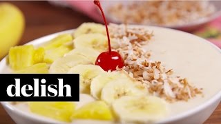 Pina Colada Smoothie Bowls | Delish
