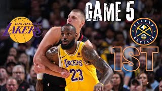 Denver Nuggets VS Los Angeles Lakers 1ST GAME 5 - Play-Off