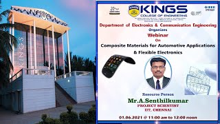 Webinar on COMPOSITE MATERIALS FOR AUTOMOTIVE APPLICATIONS & FLEXIBLE ELECTRONICS
