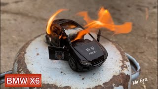 Burning 🔥 My BMW X6 Police Car/Experiment