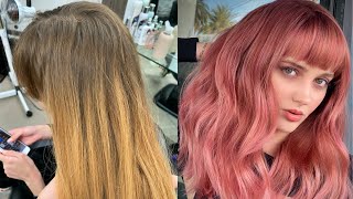 PERMANENT ROSE GOLD HAIR COLOR screenshot 5