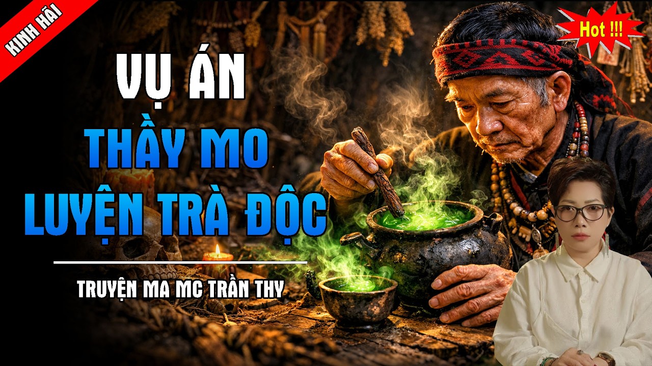 TRUYỆN MA TRẦN THY : THẦY MO LUYỆN TRÀ ĐỘC | Giọng Kể MC Trần Thy