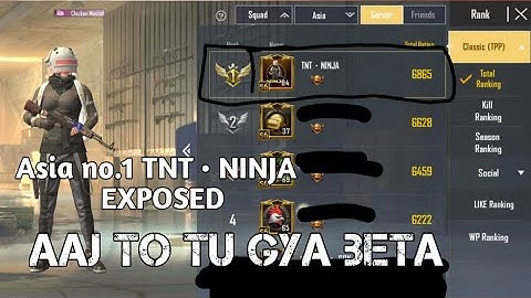 Asia no 1 TNT • Ninja exposed