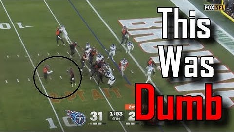 Trick Play on Game-Tying 2 PAT attempt goes horribly wrong | Cleveland Browns Vs Tennessee Titans