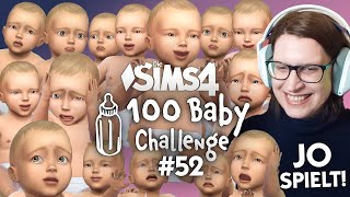 Die Sims 4 👶 100 BABY Challenge #52 🤯 🔴 Live Gameplay & Talk 💚 mit Jo & Daniel