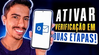 Como CONFIGURAR VERIFICAÇÃO EM DUAS ETAPAS na CONTA MICROSOFT! ( HOTMAIL ou OUTLOOK) screenshot 3