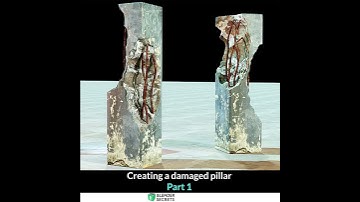 Daily Blender Secrets - Create a Concrete Pillar (Part 1/2)