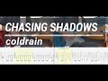 【TAB譜付き】CHASING SHADOWS / coldrain 弾いてみた Guitar cover