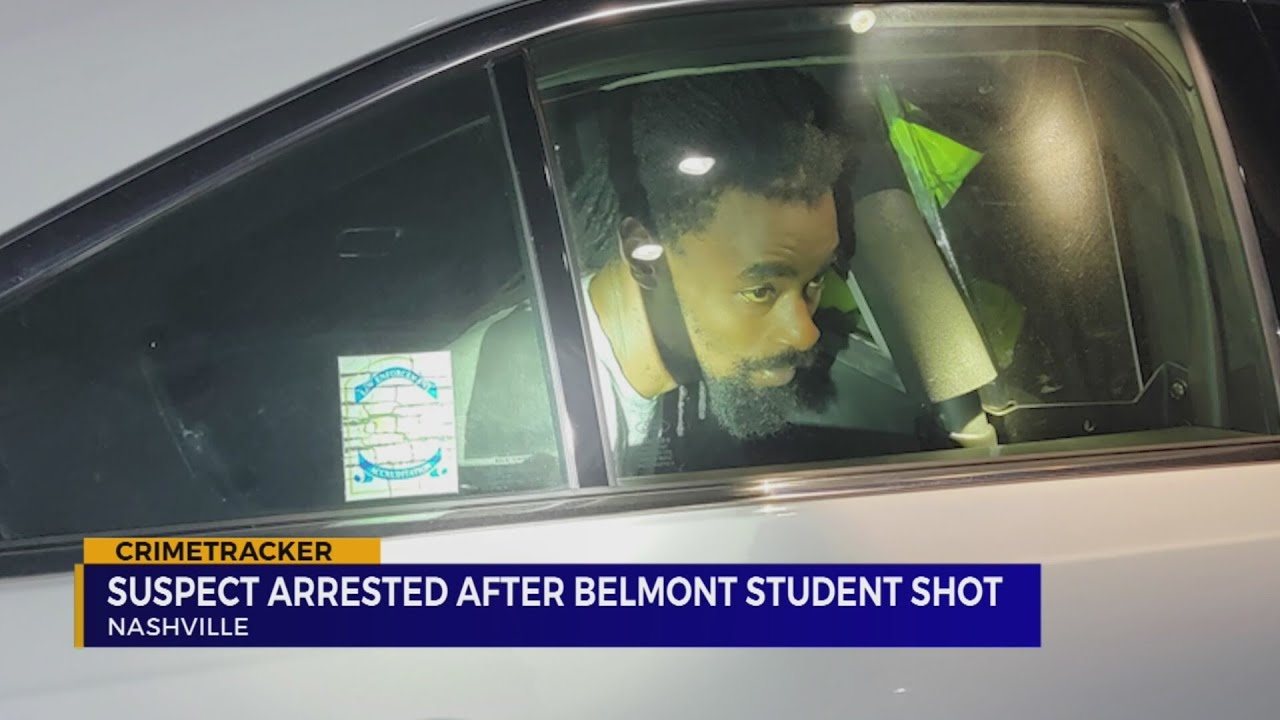 Suspect arrested after Belmont student shot while walking in park - YouTube