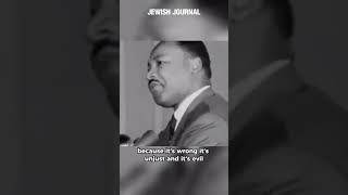 Martin Luther King Jr on antisemitism and Israel