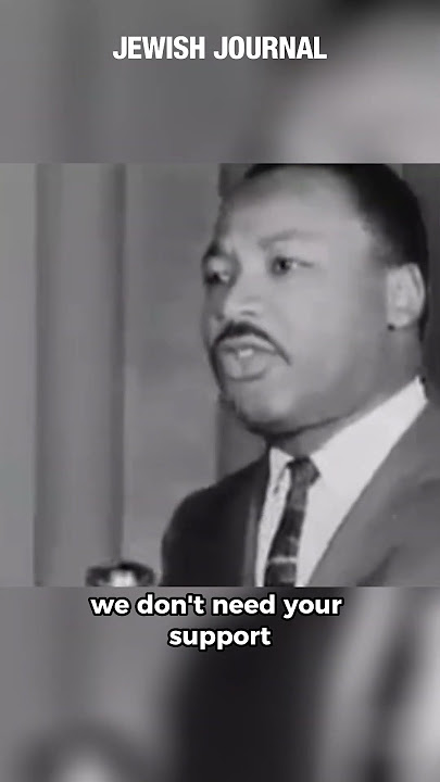 Martin Luther King Jr on antisemitism and Israel