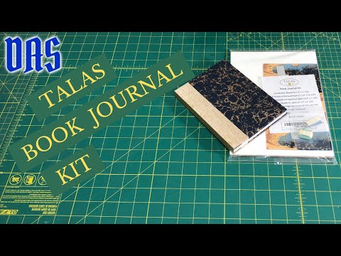 Tra Bảng Gabarit Kết Cấu Thép - Making a Talas Book Journal Kit // Adventures in Bookbinding