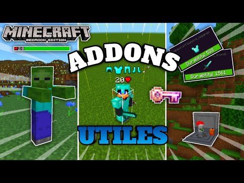 Top ADDONS ÚTILES para tu MINECRAFT PE o Bedrock 1.19 - 1.19.10 - YouTube