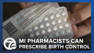 Michigan pharmacists now allowed to prescribe birth control