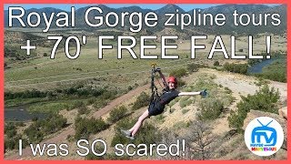 Royal Gorge Extreme Zip Line Tour + 70’ Free Fall | Canon City, Colorado