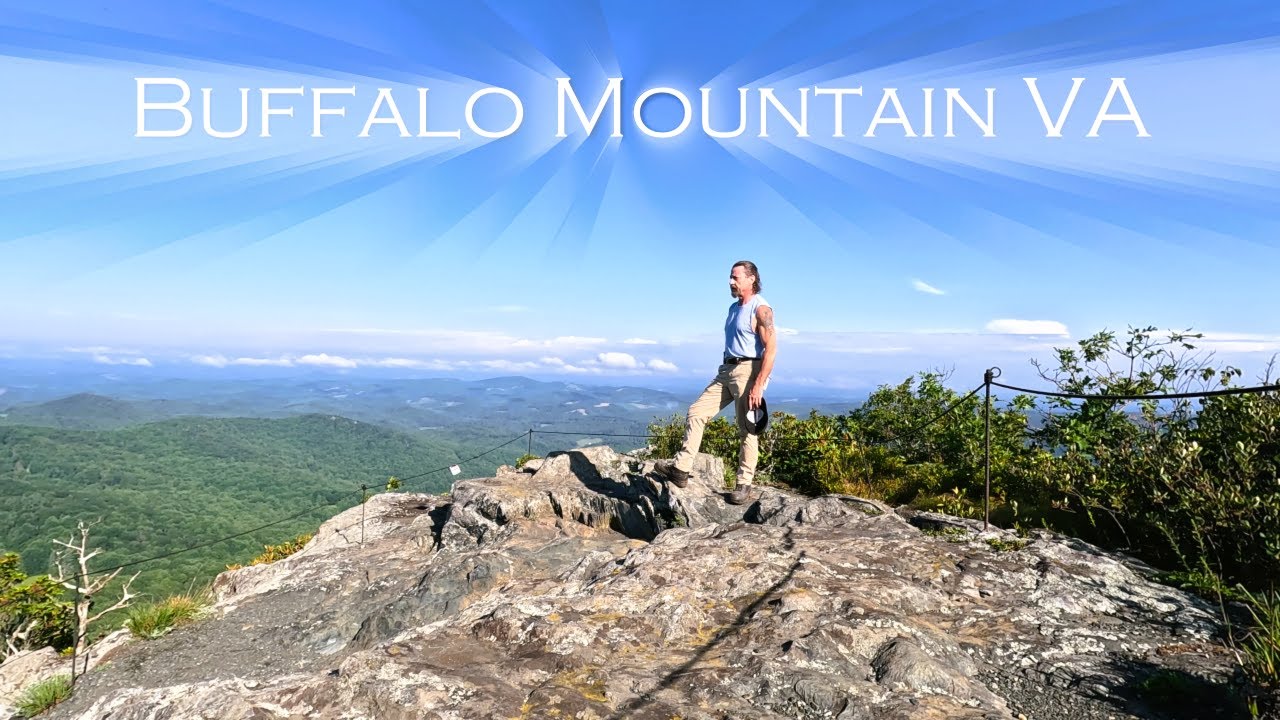 Taking YOU to the TOP of Buffalo Mountain Virginia - YouTube