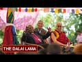 The Dalai Lama and Archbishop Tutu Interact with TCV Students