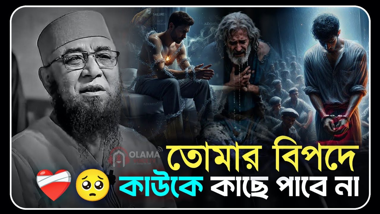 তোমার বিপদে কাউকে কাছে পাবে না 💔😭 || মুফতি নজরুল ইসলাম কাসেমি || Mufti Nazrul Islam Kasemi