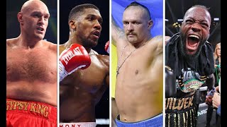 SAUDI BONANZA!   Is JOSHUA vs WILDER and FURY vs USYK a realistic proposition?