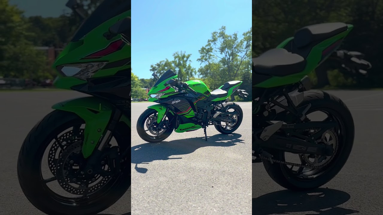Bike Of The Day: 2023 Kawasaki Ninja ZX4RR KRT - YouTube