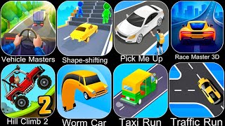 Vehicle Masters,Taxi Run,Race Master,Shape Shifting,Car Racing 3D,Traffic Run,Pick Me Up,Hill Climb screenshot 4