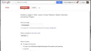 Adding and RSS Feed to a Google Site, and Instapaper