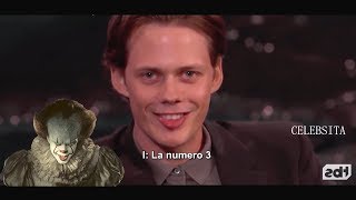 BILL SKARSGÅRD è PENNYWISE, ma senza MASCHERA (SUB ITA)