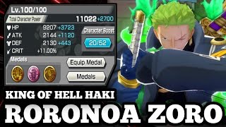 RORONOA ZORO EGGHEAD KING OF HELL HAKI GAMEPLAY | ONE PIECE BOUNTY RUSH | OPBR