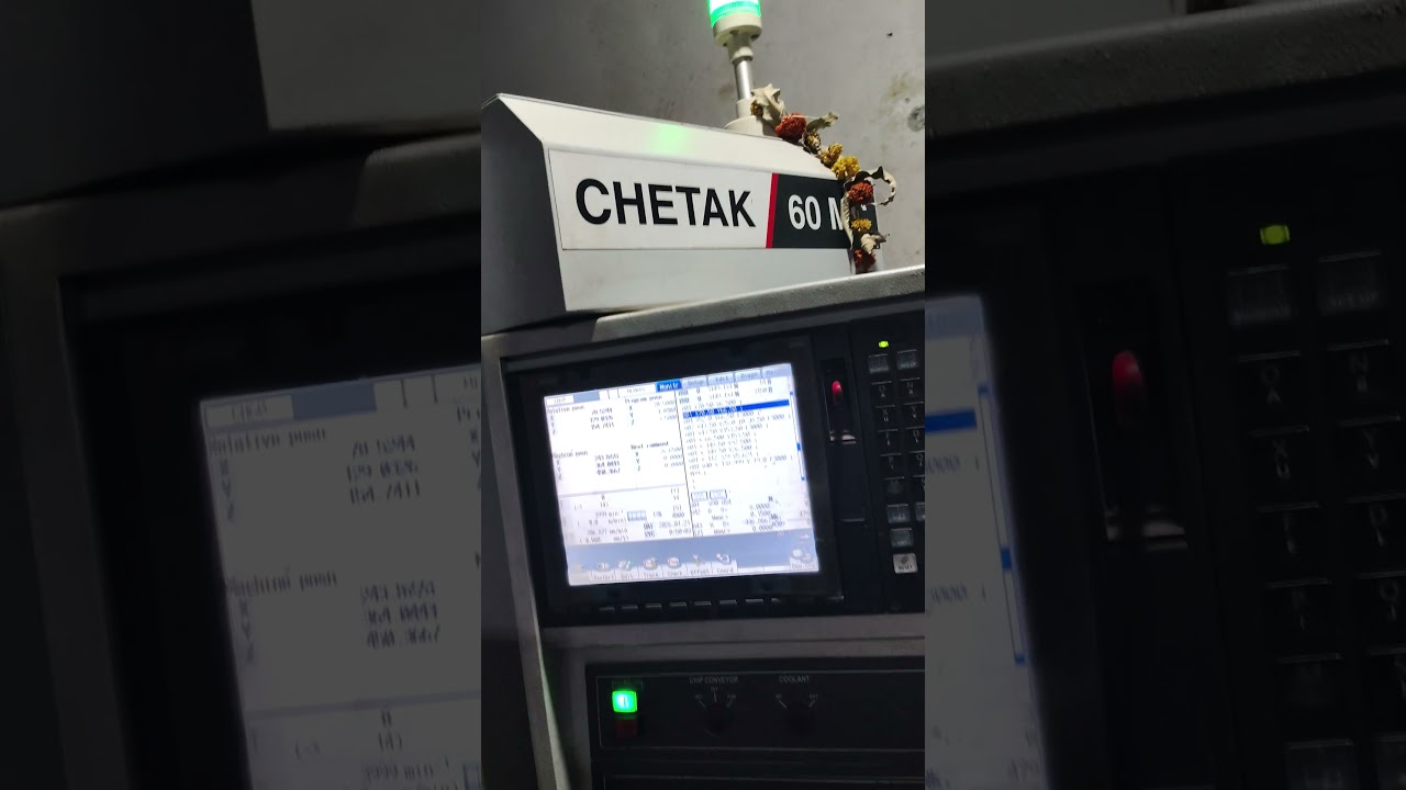 VMC working in metal job 🛠️