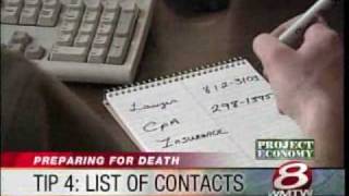 Advance Planning Eases Burden On Grieving Families