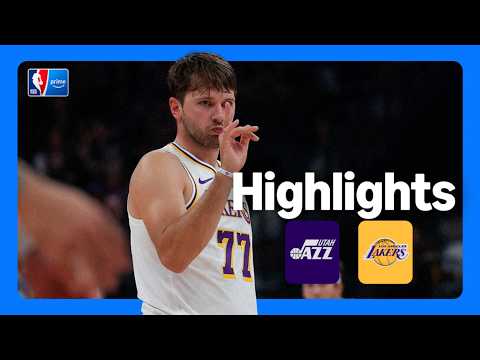 Highlights || No te pierdas LO MEJOR del JAZZ vs LAKERS