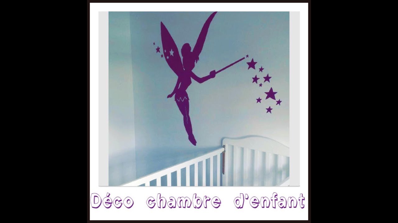 ⡠déco chambre enfant ⡠⼠fée clochette façon sticker ⼠youtube