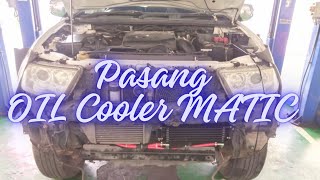 Modifikasi Pemasang Oil Cooler MATIC Pajero Sport ⁉️ Biar Apa dipasang Beginian 🤔