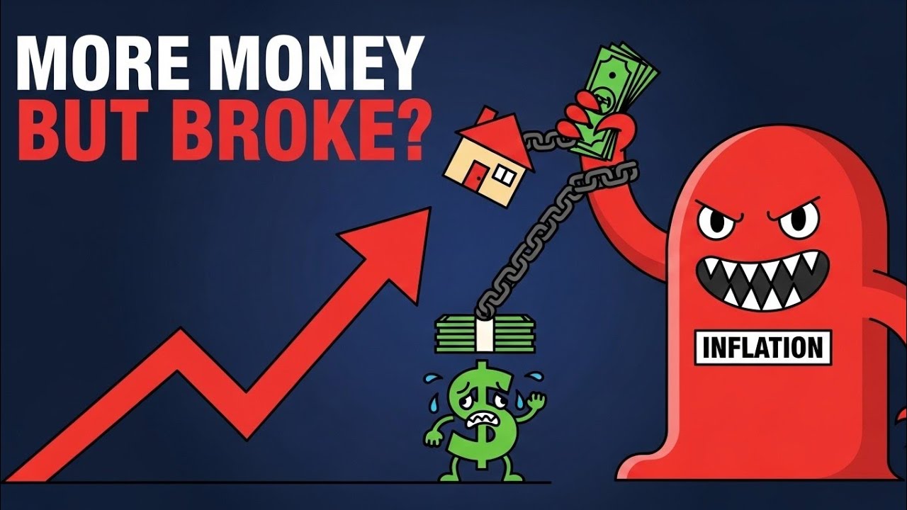Why Higher Salaries Don’t Feel Richer: Inflation vs Wage Growth - YouTube