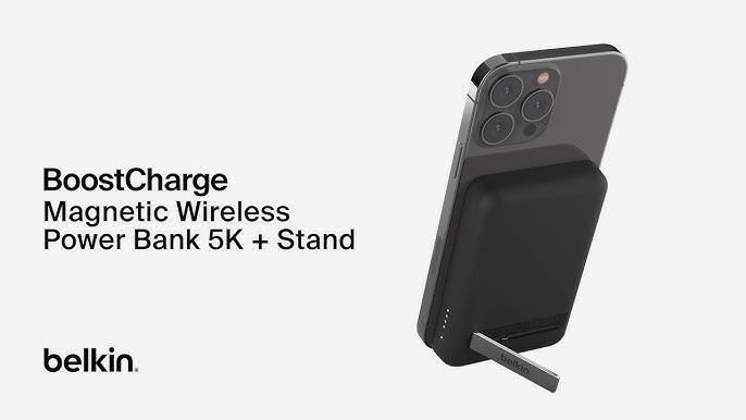 Belkin Official Support - Getting to know the Belkin BOOST↑CHARGE™ Magnetic  Wireless Power Bank, BPD002