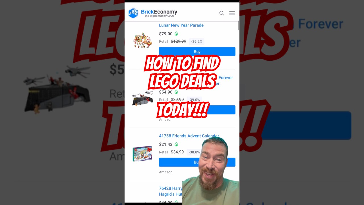 How to find Lego Deals Right Now! 